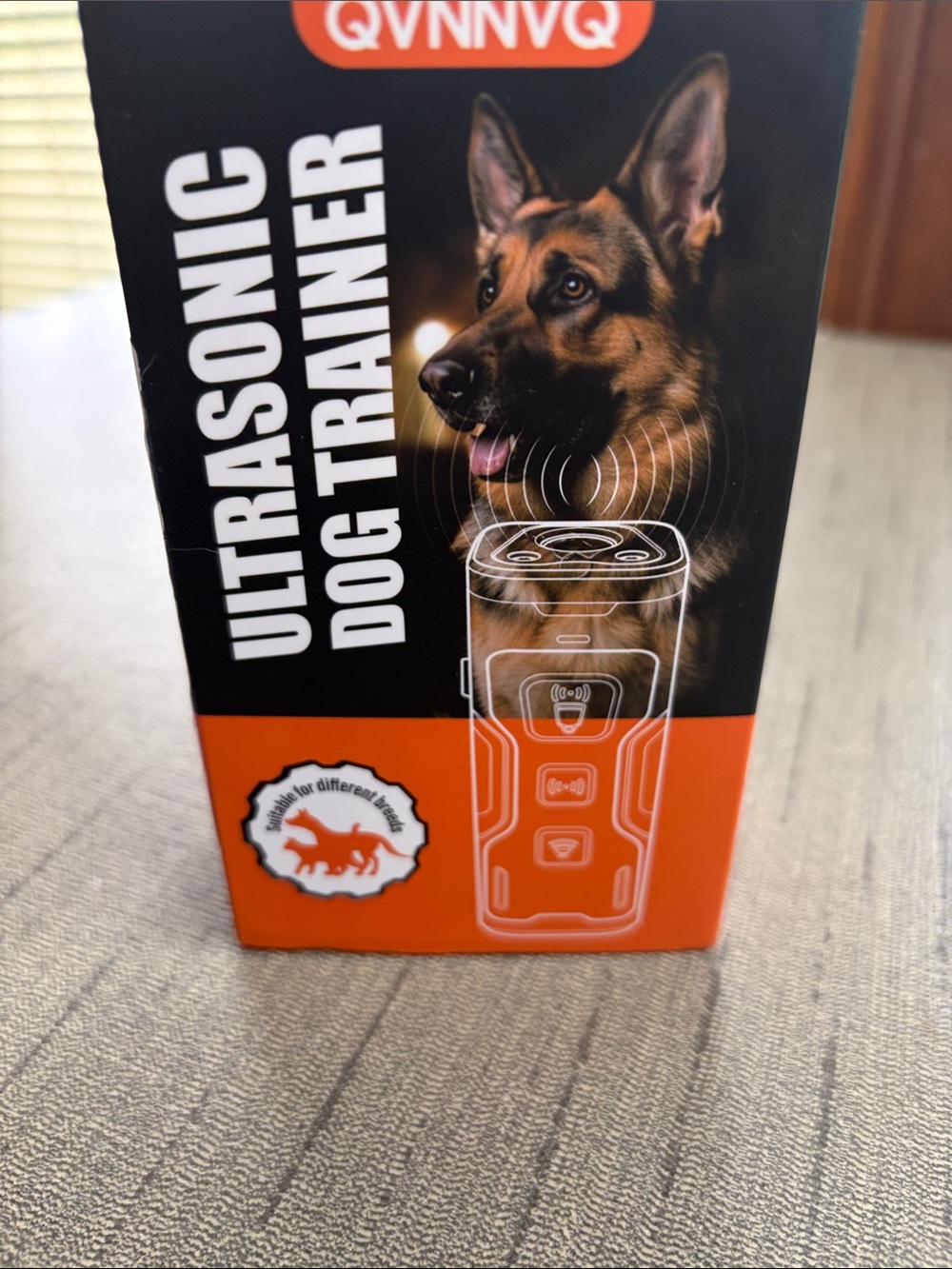 Ultrasonic Dog Trainer - Black and Orange